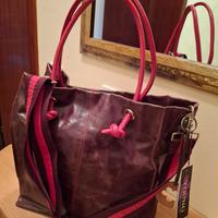 Borsa vera pelle firmata 
