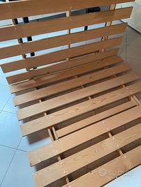 Futon base legno 190x140