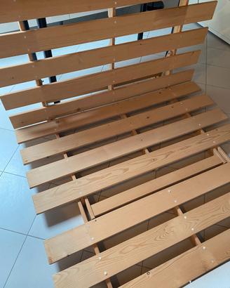 Futon base legno 190x140