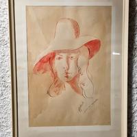 Disegno a matita del pittore Gianfranco Autunnali