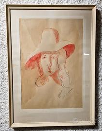 Disegno a matita del pittore Gianfranco Autunnali