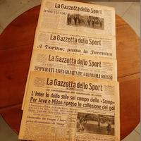 Gazzetta dello Sport  lunedì 1950.Lotto 4. G.Brera