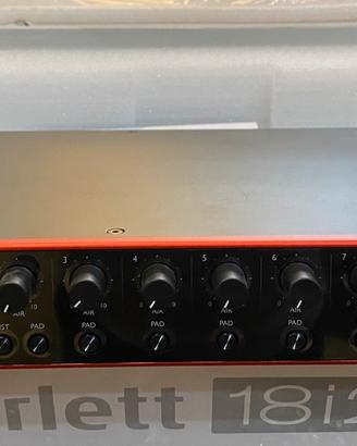 Scarlett 18i20 3 generazione scheda audio