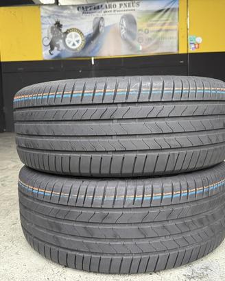 2 Gomme 235/55R18 Bridgestone Estive 80% residui