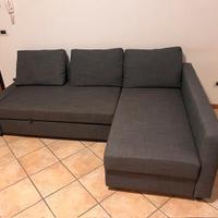 Divano letto con penisola