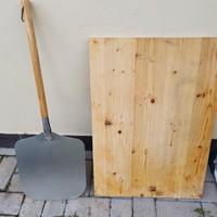 Pala per pizza più tagliere 