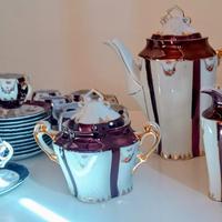 Servizio da caffé in porcellana vintage