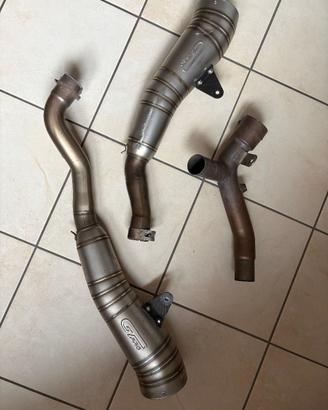Scarichi GPR + Raccordo Y Suzuki GSXR 1000 K9