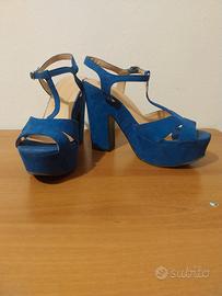 sandali blu 