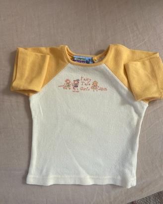 maglietta cotone bimba DPAM