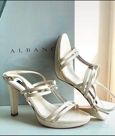 Scarpe sposa albano outlet avorio