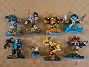 wii personaggi skylanders -portali--prezzi esposti