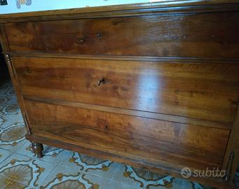 Comò noce antiquariato