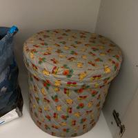 Cesto portabiancheria/giochi imbottito