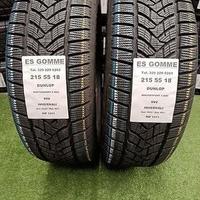 2 gomme 215 55 18 DUNLOP INV RIF1311