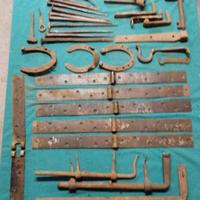 set oggetti in ferro battuto 