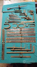 set oggetti in ferro battuto 