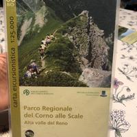 Carta escursionistica parco corno alle scale