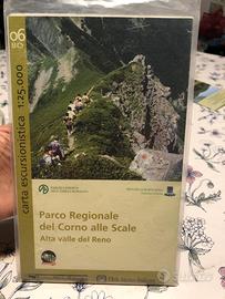 Carta escursionistica parco corno alle scale