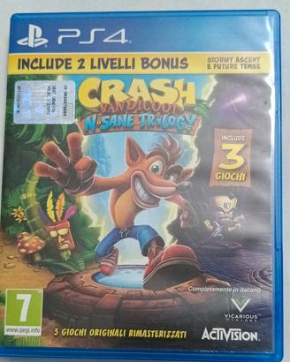 Crash Bandicoot n-sane trilogy PS4 FULL ITA 🇮🇹