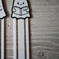 Segnalibri Artigianali Fantasmini Halloween Stampa