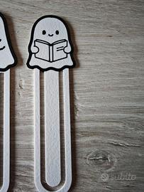 Segnalibri Artigianali Fantasmini Halloween Stampa