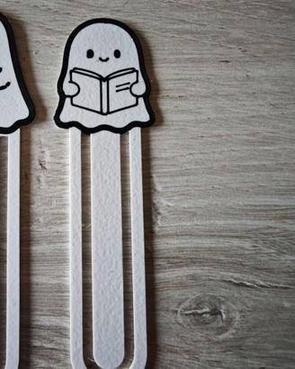 Segnalibri Artigianali Fantasmini Halloween Stampa