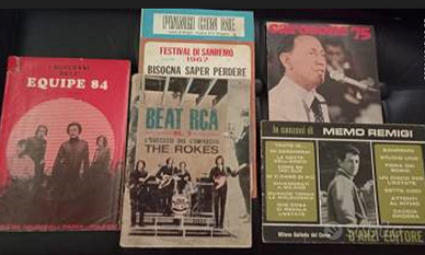 Spartiti  The Rokes- Equipe 84- Remigi- Carosone