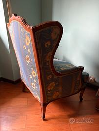 Coppia di poltrone Bergere