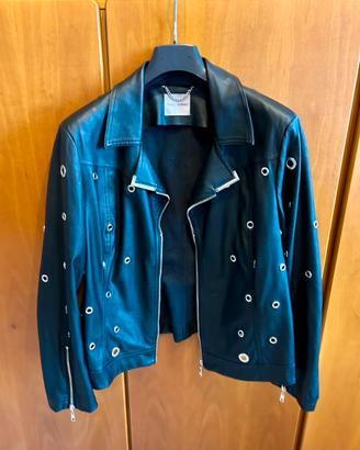 Biker giacca Fiorella Rubino