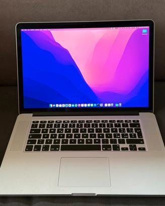 Apple MacBook Pro 2015 15" - Model A1398 - 256GB