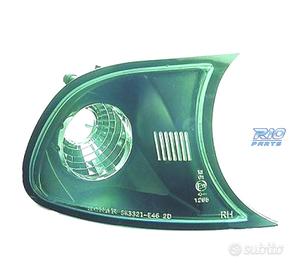 FRECCIE ANTERIORI BMW E46 01-03 COUPE NERO TRASPAR