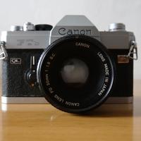 Reflex Canon FTb + Canon FD 50mm f1.8