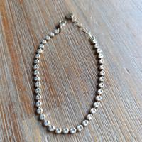 Bracciale tennis argento e dorato 