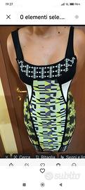 minidress Donna vestito stretto mini 