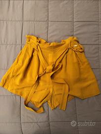 Pantaloncino corto con cintura in tessuto