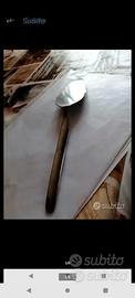 Pinza e paletta vintage in acciaio 