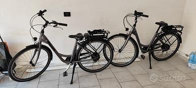 E-Byke Coppia Bianchi elettriche Permuto