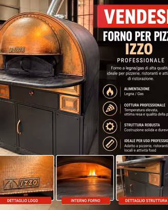 Forno izzo per pizze elettrico