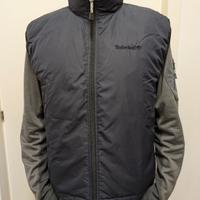 Piumino smanicato Timberland blu/nero