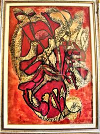 Opera di Oliviero Leonardi, 1921-2019, 65x50.