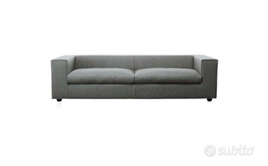 Divano Capellini CUBA 25 2,30 m, Tessuto grigio sc