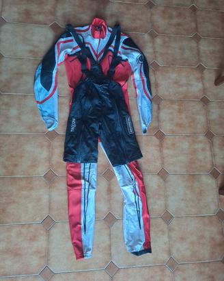 tuta sci SPORTFUL + pantaloncino TECNOSTAR