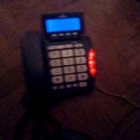 Telefono Brondi suono alto, tasti grandi, luce  