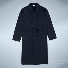 Vestaglia Frette Lana Vergine e Cashmere tg M Blu