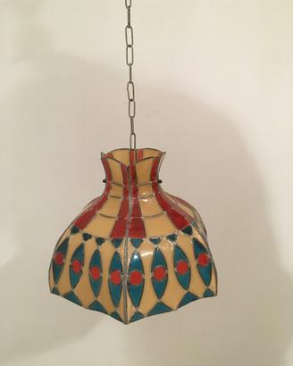 Lampadario vintage stile liberty