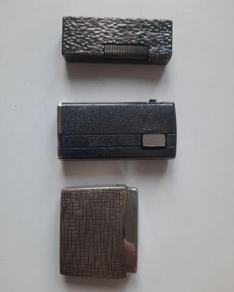 3 Accendini vintage anni 60/70