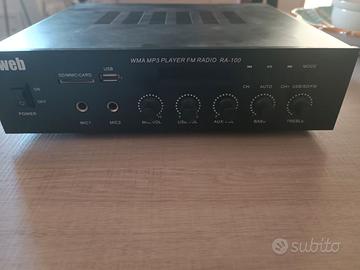 WMA MP3 Player FM Radio RA-100