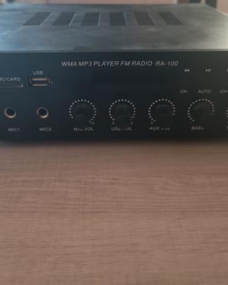 WMA MP3 Player FM Radio RA-100