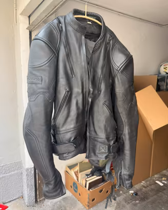Belstaff Giacca Pelle Motociclista Vintage